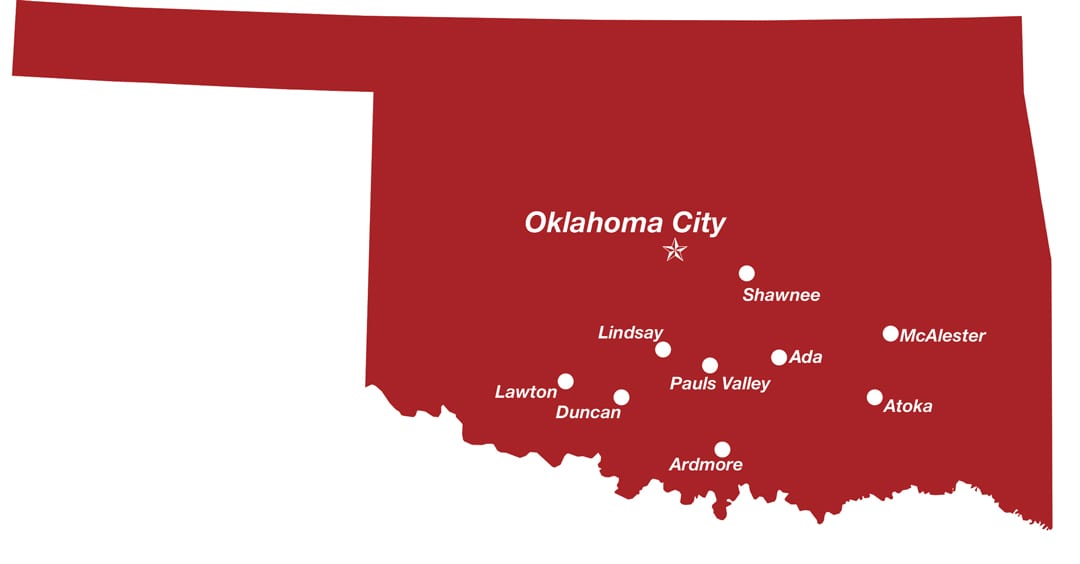 James Supplies | Locations All Across Oklahoma